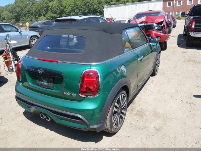 2023 Mini Convertible Cooper S მანქანა იყიდება აუქციონზე, vin: WMW43DL04P3P47635, აუქციონის ნომერი: 45694391