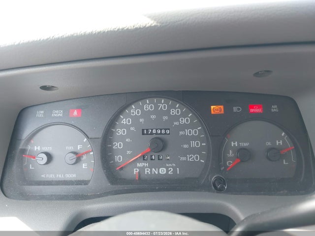 45694432 :رقم المزاد ، 2MEFM75W31X679302 vin ، 2001 Mercury Grand Marquis Ls مزاد بيع