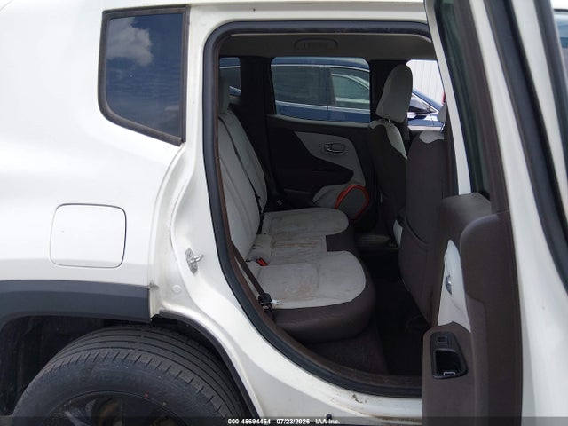 2015 Jeep Renegade Latitude მანქანა იყიდება აუქციონზე, vin: ZACCJBBT1FPB81299, აუქციონის ნომერი: 45694454
