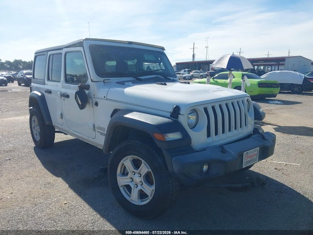 45694460 :رقم المزاد ، 1C4HJXDG4LW297260 vin ، 2020 Jeep Wrangler Unlimited Sport S 4x4 مزاد بيع