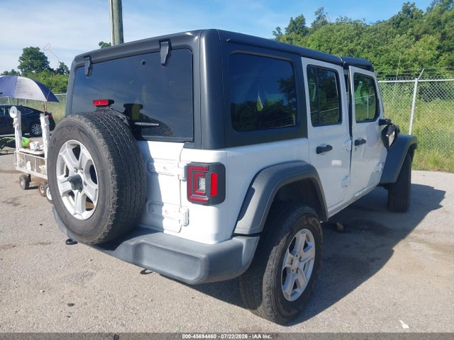 Продажа на аукционе авто 2020 Jeep Wrangler Unlimited Sport S 4x4, vin: 1C4HJXDG4LW297260, номер лота: 45694460