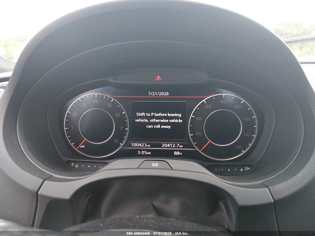 2017 Audi A3 Premium Plus მანქანა იყიდება აუქციონზე, vin: WAUJ8GFF1H1048594, აუქციონის ნომერი: 45694466