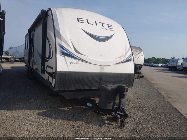 45694483 :رقم المزاد ، 4YDT34M29JK418325 vin ، 2018 Keystone Rv Passport Elite 24mb Travel Trailer مزاد بيع