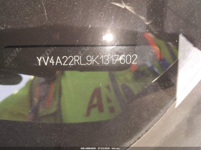 Aukcja sprzedaży 2019 Volvo Xc60 T6 Inscription, vin: YV4A22RL9K1317602, numer aukcji: 45694508