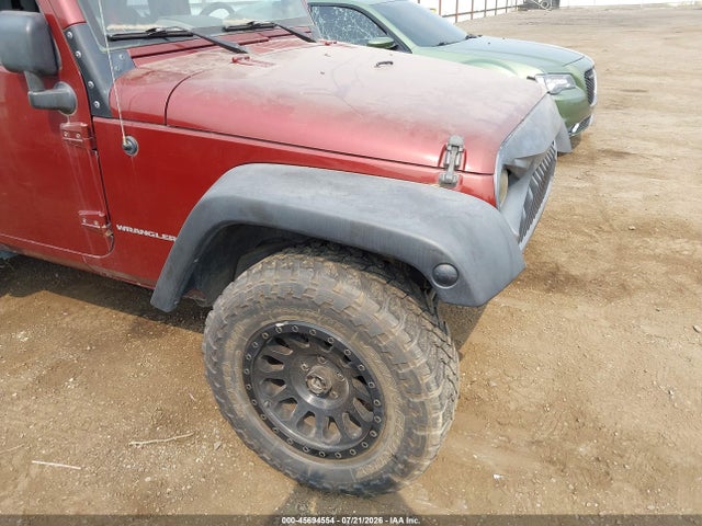45694554 :رقم المزاد ، 1J8FA24137L120527 vin ، 2007 Jeep Wrangler X مزاد بيع
