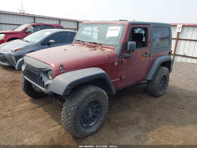 45694554 :رقم المزاد ، 1J8FA24137L120527 vin ، 2007 Jeep Wrangler X مزاد بيع