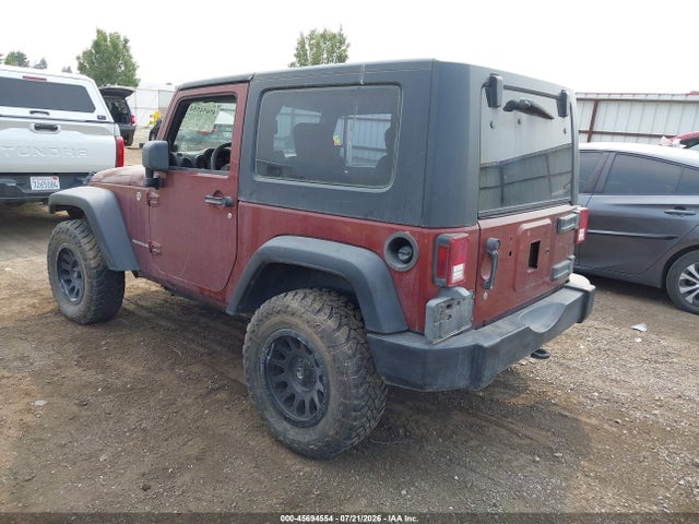 45694554 :رقم المزاد ، 1J8FA24137L120527 vin ، 2007 Jeep Wrangler X مزاد بيع