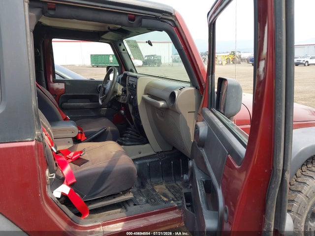 45694554 :رقم المزاد ، 1J8FA24137L120527 vin ، 2007 Jeep Wrangler X مزاد بيع