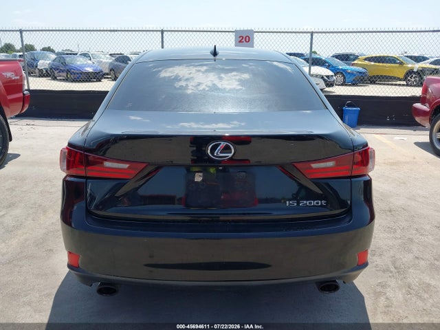 2016 Lexus Is 200t მანქანა იყიდება აუქციონზე, vin: JTHBA1D25G5020747, აუქციონის ნომერი: 45694611