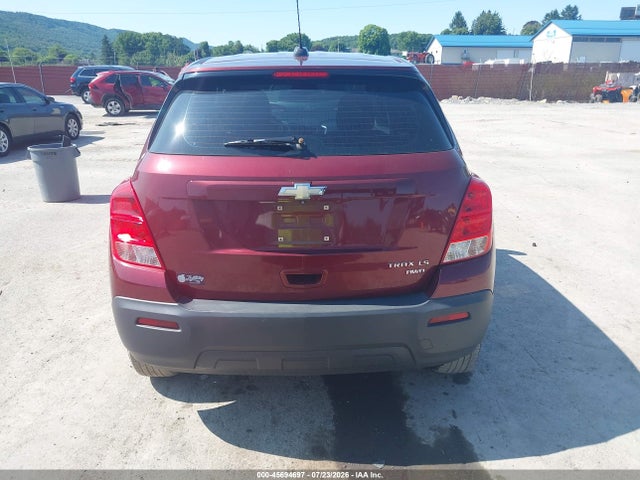 45694697 :رقم المزاد ، 3GNCJNSB6GL224352 vin ، 2016 Chevrolet Trax Ls مزاد بيع
