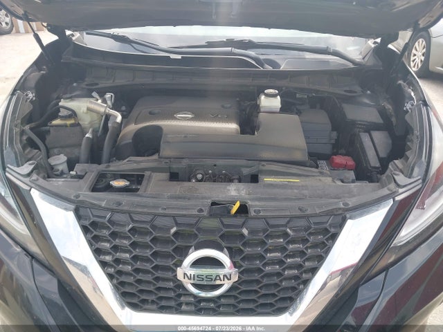 2022 Nissan Murano S Fwd მანქანა იყიდება აუქციონზე, vin: 5N1AZ2AJ4NC121581, აუქციონის ნომერი: 45694724
