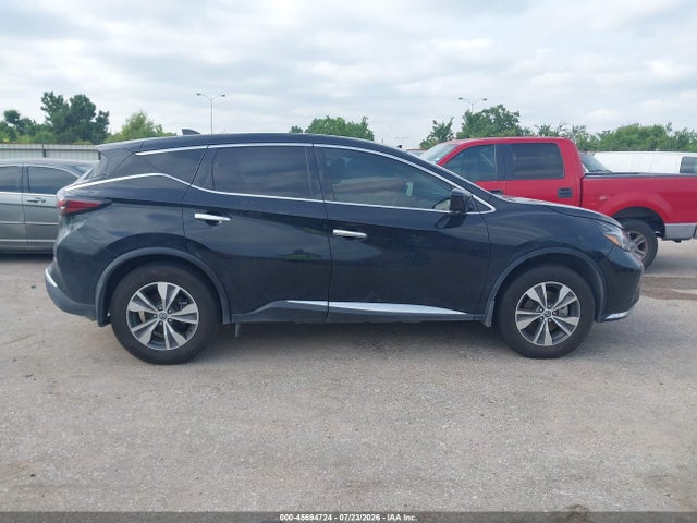 2022 Nissan Murano S Fwd მანქანა იყიდება აუქციონზე, vin: 5N1AZ2AJ4NC121581, აუქციონის ნომერი: 45694724