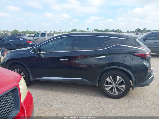2022 Nissan Murano S Fwd მანქანა იყიდება აუქციონზე, vin: 5N1AZ2AJ4NC121581, აუქციონის ნომერი: 45694724