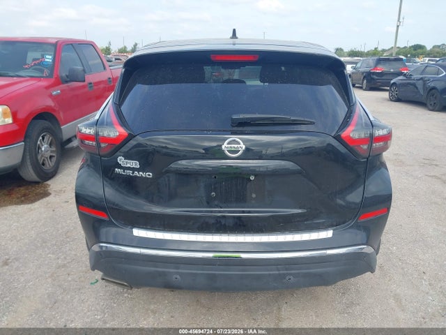 2022 Nissan Murano S Fwd მანქანა იყიდება აუქციონზე, vin: 5N1AZ2AJ4NC121581, აუქციონის ნომერი: 45694724