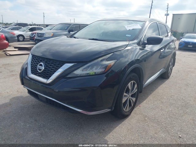 2022 Nissan Murano S Fwd მანქანა იყიდება აუქციონზე, vin: 5N1AZ2AJ4NC121581, აუქციონის ნომერი: 45694724