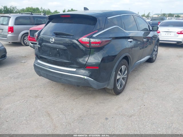 2022 Nissan Murano S Fwd მანქანა იყიდება აუქციონზე, vin: 5N1AZ2AJ4NC121581, აუქციონის ნომერი: 45694724