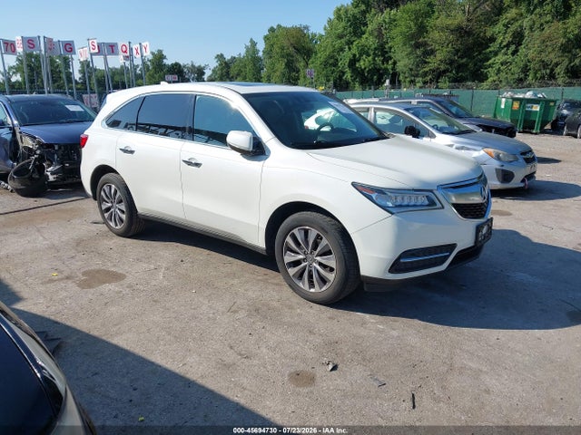Aukcja sprzedaży 2014 Acura Mdx Technology Package, vin: 5FRYD3H46EB012404, numer aukcji: 45694730