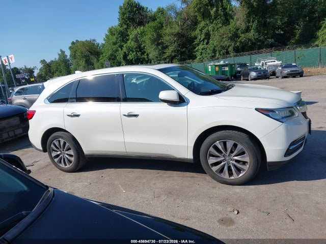 Aukcja sprzedaży 2014 Acura Mdx Technology Package, vin: 5FRYD3H46EB012404, numer aukcji: 45694730