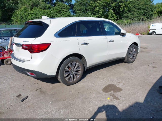 Aukcja sprzedaży 2014 Acura Mdx Technology Package, vin: 5FRYD3H46EB012404, numer aukcji: 45694730