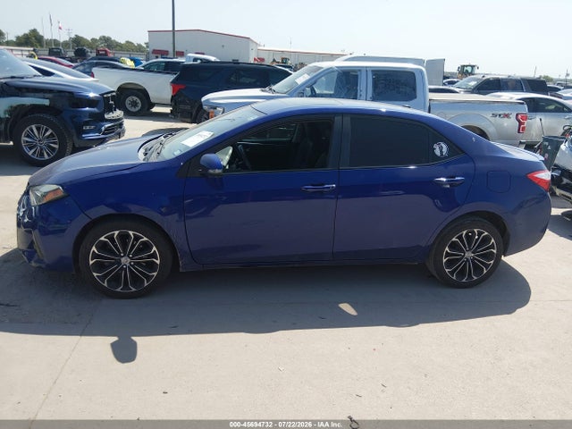 45694732 :رقم المزاد ، 5YFBURHEXFP290389 vin ، 2015 Toyota Corolla S Plus مزاد بيع