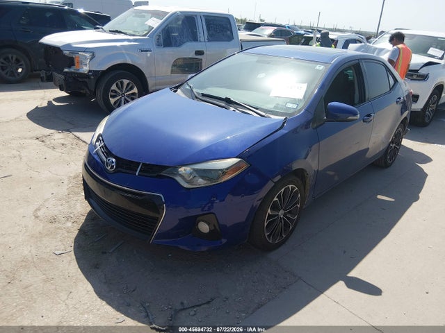 45694732 :رقم المزاد ، 5YFBURHEXFP290389 vin ، 2015 Toyota Corolla S Plus مزاد بيع