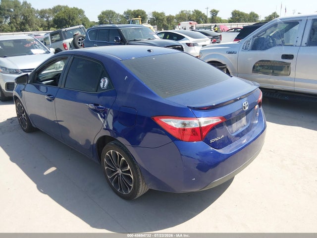 45694732 :رقم المزاد ، 5YFBURHEXFP290389 vin ، 2015 Toyota Corolla S Plus مزاد بيع