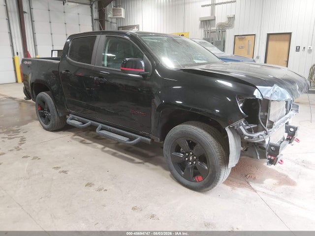 Aukcja sprzedaży 2021 Chevrolet Colorado 4wd  Short Box Lt, vin: 1GCGTCEN8M1100889, numer aukcji: 45694747
