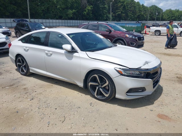 2018 Honda Accord Sport მანქანა იყიდება აუქციონზე, vin: 1HGCV1F38JA175423, აუქციონის ნომერი: 45694797