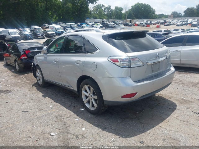 45694822 :رقم المزاد ، 2T2ZK1BA3BC044625 vin ، 2011 Lexus Rx 350 مزاد بيع