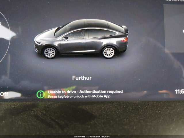 Продаж на аукціоні авто 2016 Tesla Model X 60d/70d/75d/90d, vin: 5YJXCDE24GF025910, номер лоту: 45694837