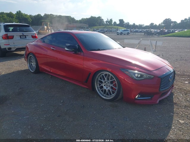 45694940 :رقم المزاد ، JN1FV7EK5HM610739 vin ، 2017 Infiniti Q60 3.0t Red Sport 400 مزاد بيع