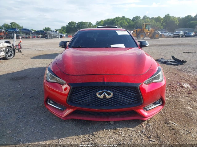 45694940 :رقم المزاد ، JN1FV7EK5HM610739 vin ، 2017 Infiniti Q60 3.0t Red Sport 400 مزاد بيع