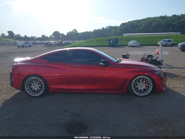 45694940 :رقم المزاد ، JN1FV7EK5HM610739 vin ، 2017 Infiniti Q60 3.0t Red Sport 400 مزاد بيع
