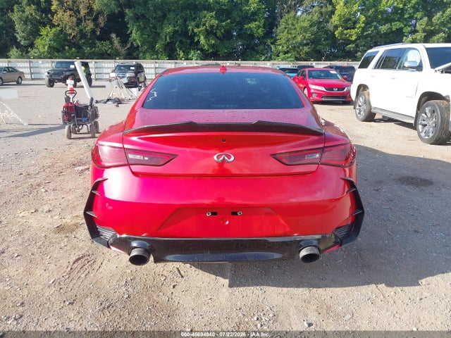 45694940 :رقم المزاد ، JN1FV7EK5HM610739 vin ، 2017 Infiniti Q60 3.0t Red Sport 400 مزاد بيع