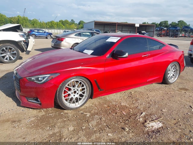 45694940 :رقم المزاد ، JN1FV7EK5HM610739 vin ، 2017 Infiniti Q60 3.0t Red Sport 400 مزاد بيع