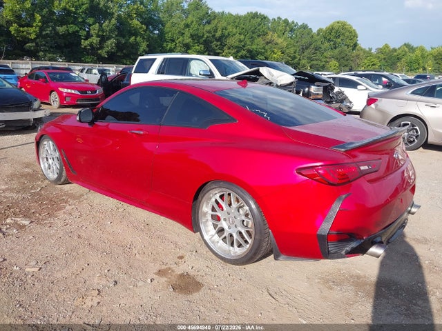 45694940 :رقم المزاد ، JN1FV7EK5HM610739 vin ، 2017 Infiniti Q60 3.0t Red Sport 400 مزاد بيع