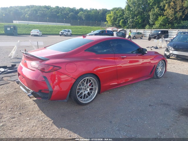 45694940 :رقم المزاد ، JN1FV7EK5HM610739 vin ، 2017 Infiniti Q60 3.0t Red Sport 400 مزاد بيع