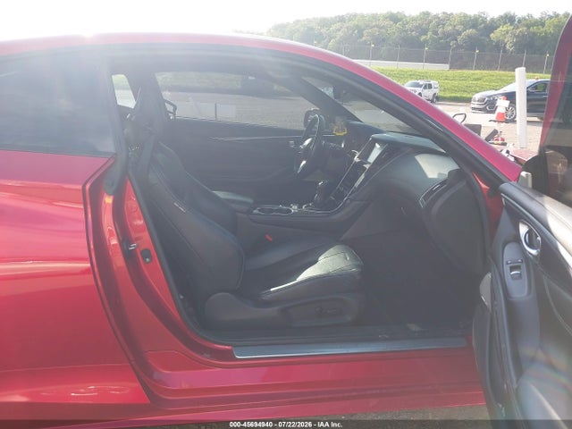 45694940 :رقم المزاد ، JN1FV7EK5HM610739 vin ، 2017 Infiniti Q60 3.0t Red Sport 400 مزاد بيع