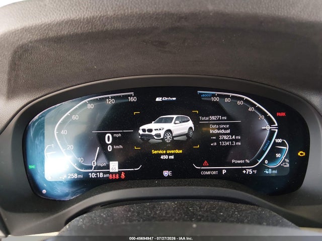 Продаж на аукціоні авто 2021 Bmw X3 Phev Xdrive30e, vin: 5UXTS1C00M9G26370, номер лоту: 45694947