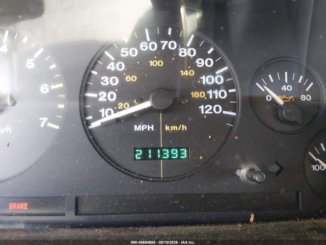 45694955 :رقم المزاد ، 1J4GZ58S3VC730749 vin ، 1997 Jeep Grand Cherokee Laredo/tsi مزاد بيع