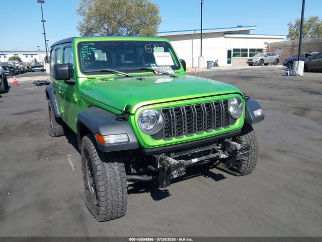Aukcja sprzedaży 2025 Jeep Wrangler 4-door Sport 4x4, vin: 1C4PJXDGXSW548454, numer aukcji: 45694996