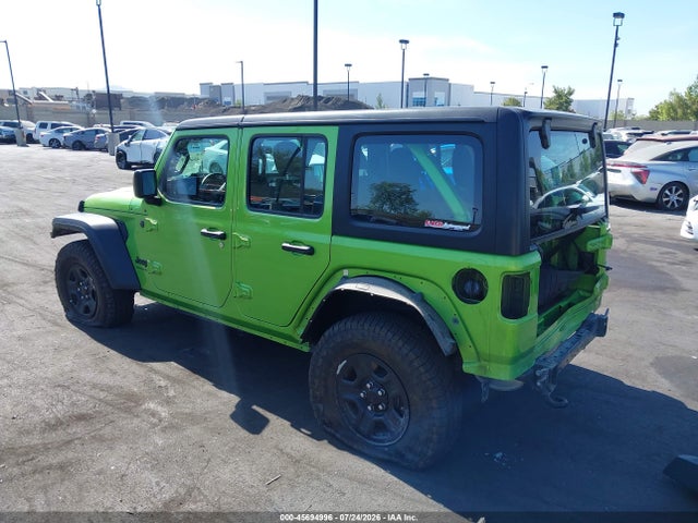 Aukcja sprzedaży 2025 Jeep Wrangler 4-door Sport 4x4, vin: 1C4PJXDGXSW548454, numer aukcji: 45694996