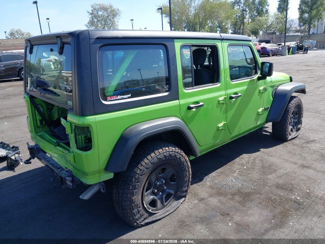 Aukcja sprzedaży 2025 Jeep Wrangler 4-door Sport 4x4, vin: 1C4PJXDGXSW548454, numer aukcji: 45694996