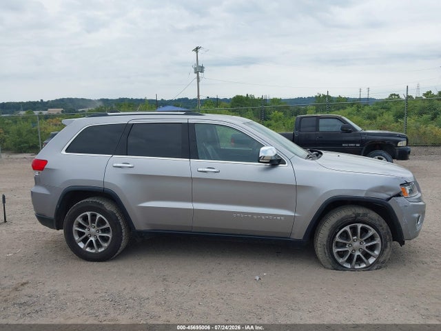 2015 Jeep Grand Cherokee Limited მანქანა იყიდება აუქციონზე, vin: 1C4RJFBG2FC644916, აუქციონის ნომერი: 45695006