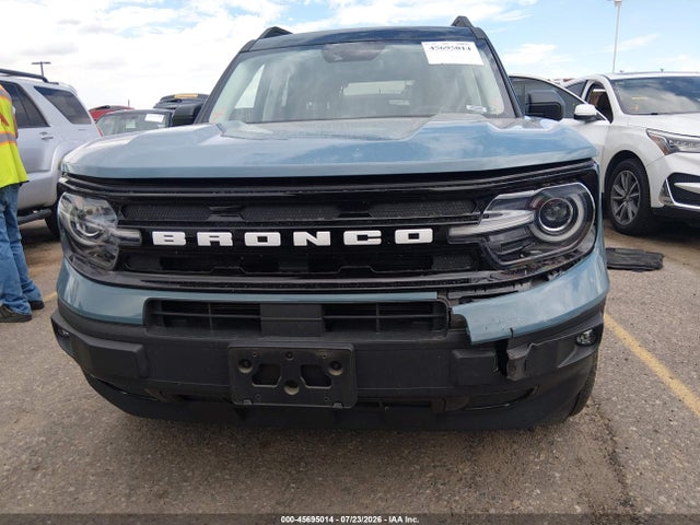 45695014 :رقم المزاد ، 3FMCR9C60MRA43987 vin ، 2021 Ford Bronco Sport Outer Banks مزاد بيع