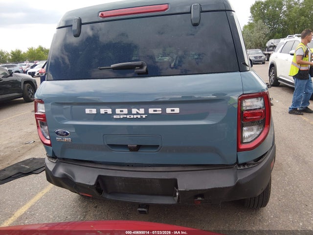 45695014 :رقم المزاد ، 3FMCR9C60MRA43987 vin ، 2021 Ford Bronco Sport Outer Banks مزاد بيع