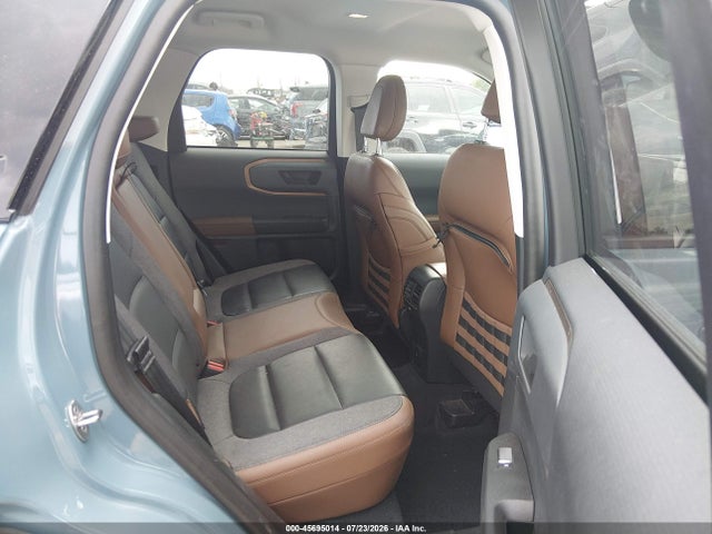 45695014 :رقم المزاد ، 3FMCR9C60MRA43987 vin ، 2021 Ford Bronco Sport Outer Banks مزاد بيع