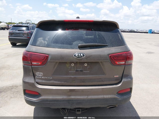 Auction sale of the 2019 Kia Sorento 2.4l Lx, vin: 5XYPGDA38KG480571, lot number: 45695017
