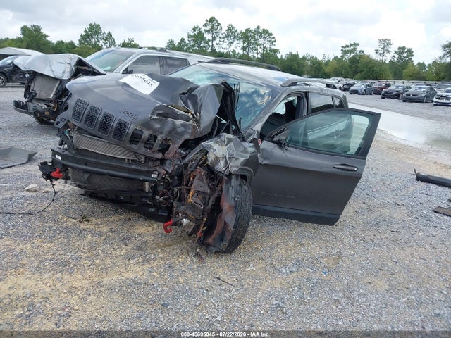 45695045 :رقم المزاد ، 1C4PJMBXXKD253674 vin ، 2019 Jeep Cherokee Trailhawk 4x4 مزاد بيع