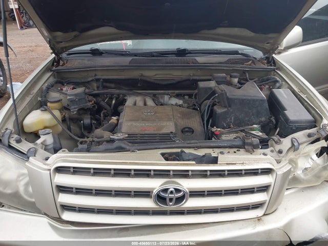 2002 Toyota Highlander Limited V6 მანქანა იყიდება აუქციონზე, vin: JTEGF21A020063100, აუქციონის ნომერი: 45695113